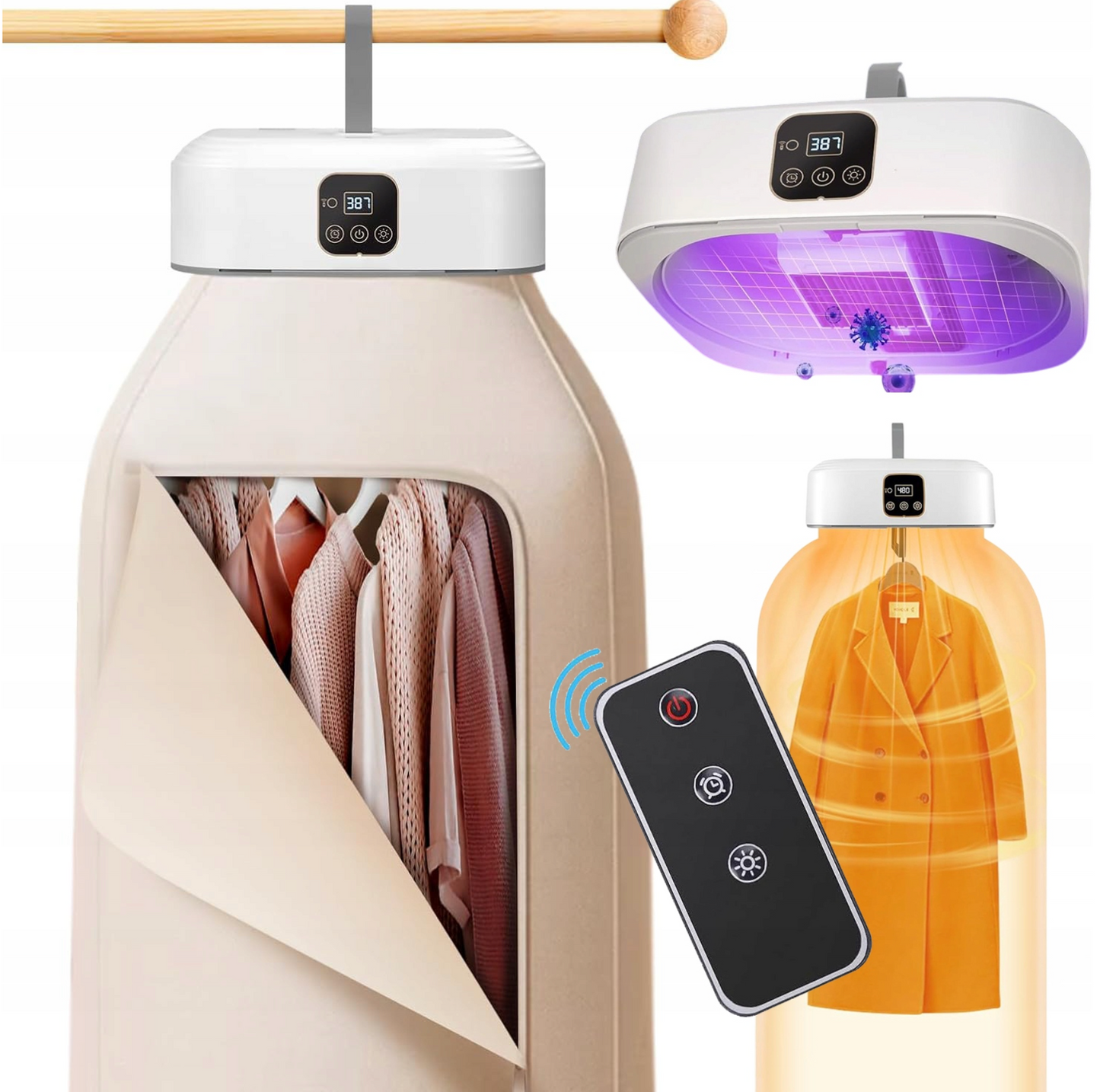 Suszarka Elektryczna parownica do Ubrań Arais™