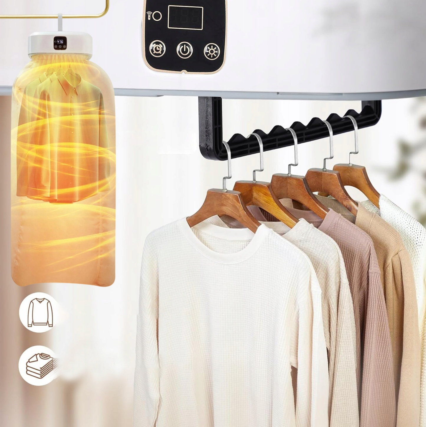 Suszarka Elektryczna parownica do Ubrań Arais™